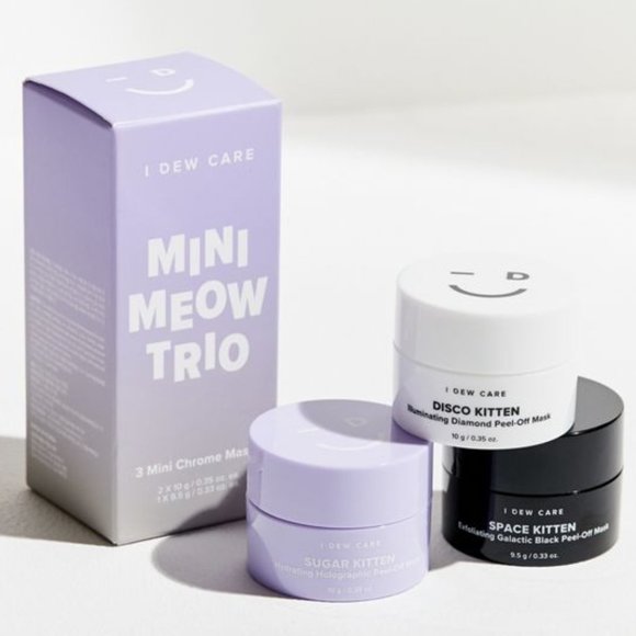 I Dew Care  Mini Meow Peel-Off Mask Trio NIB! - Picture 11 of 11